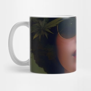 Abstract Rastafari Princess Mug